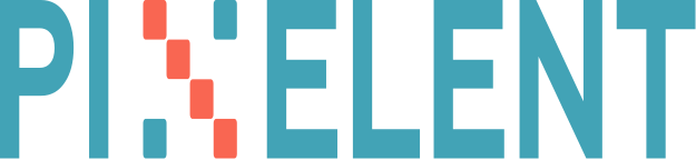 Логотип школы PIXELENT